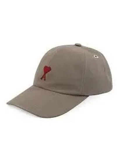 De Coeur Logo Ball Cap Light Taupe - AMI - BALAAN 2