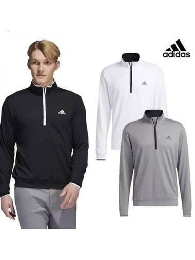 Men s quarter zip up long sleeve t shirt HC5582 HM8263 HM8272 Domestic product GQFK22091633959 - ADIDAS GOLF - BALAAN 1