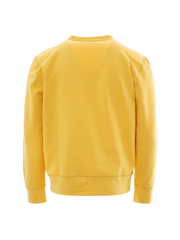 23SS UMK0257 YELLOW Front logo yellow sweatshirt - KITON - BALAAN 3