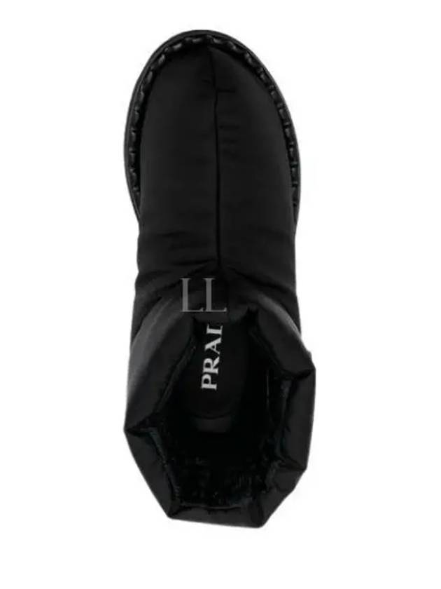 Triangle Logo Winter Boots Black - PRADA - BALAAN 2