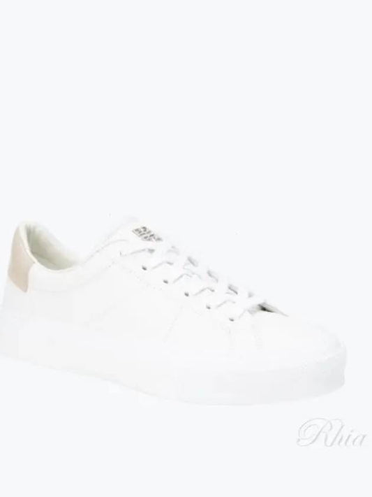 G4 Logo Leather Low Top Sneakers White - GIVENCHY - BALAAN 2