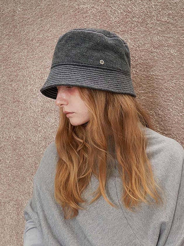 Soft Jersey Bucket Hat Grey - BROWN HAT - BALAAN 1