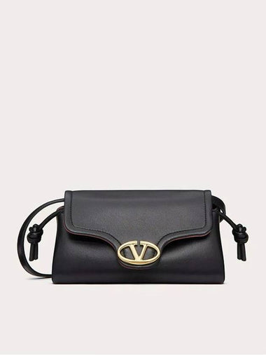 V Logo 1960 Nappa Leather Mini Black - VALENTINO - BALAAN 1