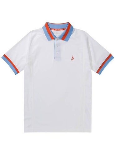 Men's Signature Polo Polo Shirt White - ROND&DEMARRER - BALAAN 1