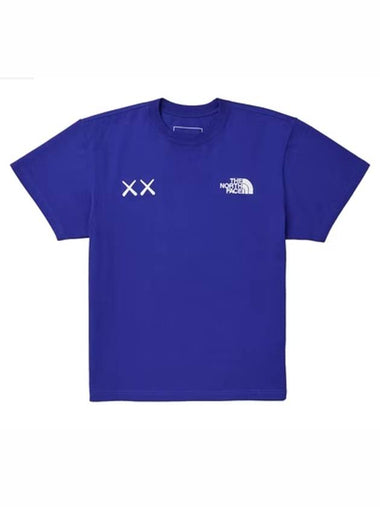 x cows short sleeve tshirt volt blue - THE NORTH FACE - BALAAN 1