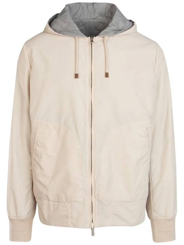 double-sided hooded jacket - BRUNELLO CUCINELLI - BALAAN 1