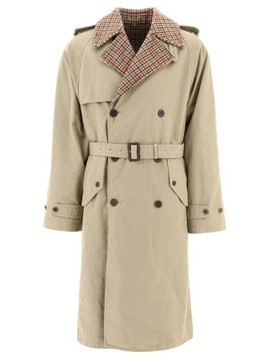 reversible trench coat beige - BALENCIAGA - BALAAN 1