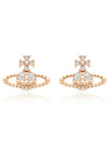 Mayfair Bath Relief Earrings Rose Gold - VIVIENNE WESTWOOD - BALAAN 3