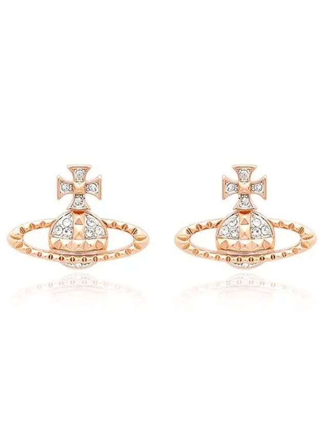 Mayfair Bath Relief Earrings Rose Gold - VIVIENNE WESTWOOD - BALAAN 2