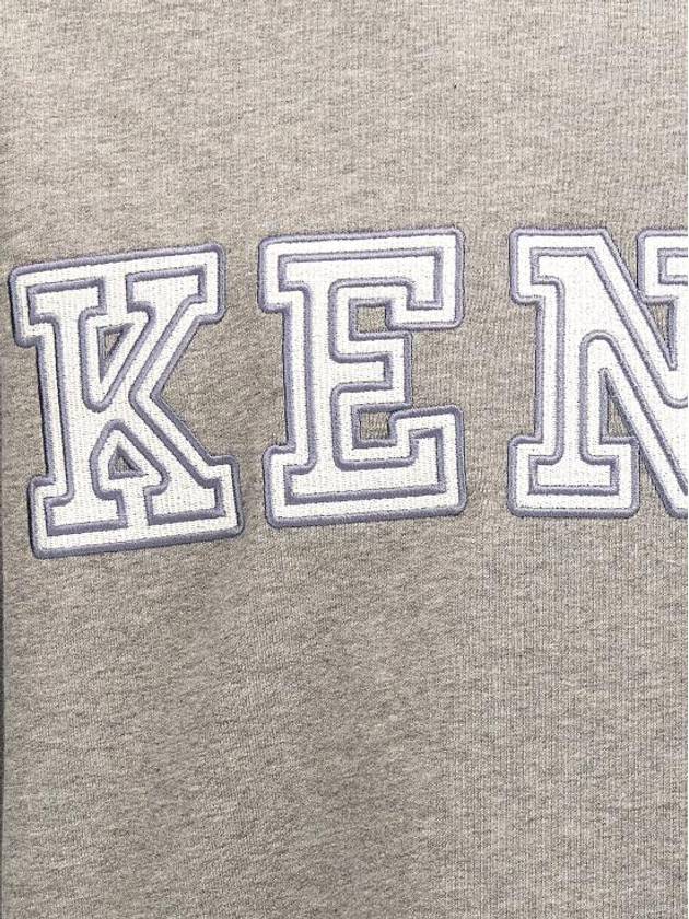 Academy Classic Cotton Sweatshirt Grey - KENZO - BALAAN 5