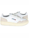 Medalist Suede Low Top Sneakers White - AUTRY - BALAAN 3