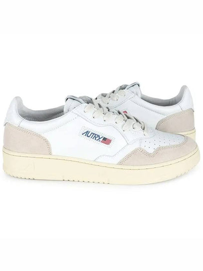 Medalist Suede Low Top Sneakers White - AUTRY - BALAAN 2