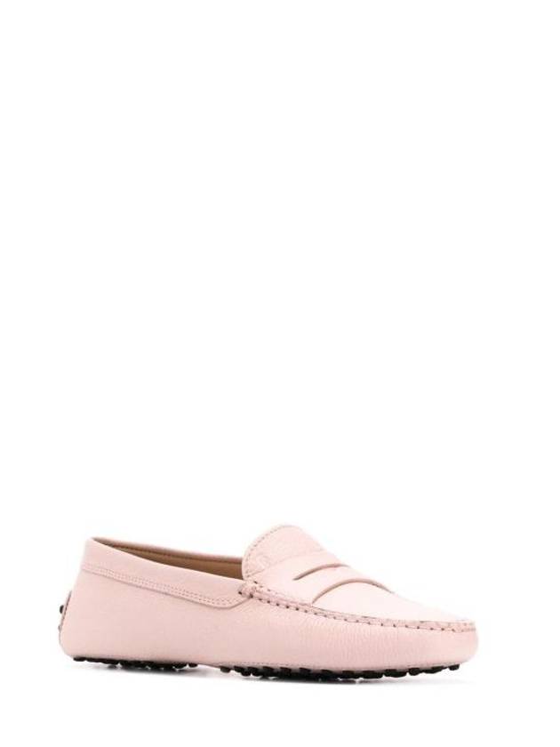 Women's Gommino Leather Driving Shoes Pink - TOD'S - BALAAN 3