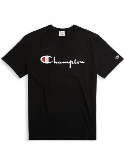 Big Script Short Sleeve TShirt 210972 KK001 - CHAMPION - BALAAN 2