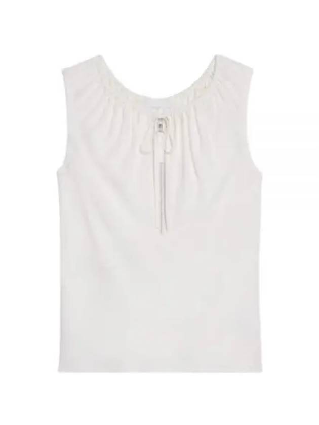 Drawstring Sleeveless Ivory - HELMUT LANG - BALAAN 2