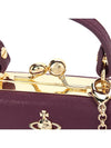 ORB Charm Leather Shoulder Bag Violet - VIVIENNE WESTWOOD - BALAAN 8