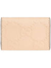 GG card case light beige leather 772792AAC1Q5701 - GUCCI - BALAAN 3