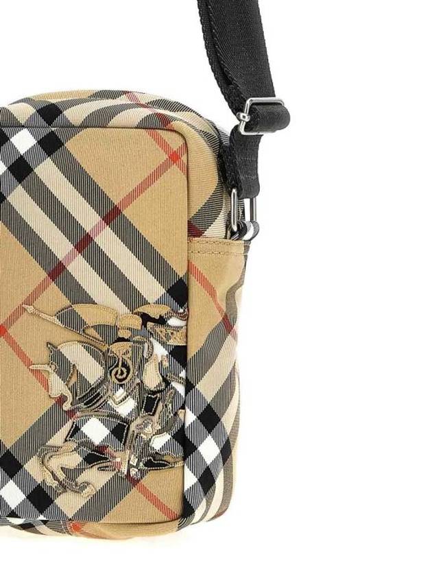 EKD Appliqué Check Phone Cross Bag Beige - BURBERRY - BALAAN 4