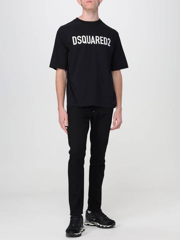 T-shirt Dsquared2 in jersey con logo - DSQUARED2 - BALAAN 2