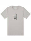 30/1 Jersey British Sailor Short Sleeve T-Shirt Grey - CP COMPANY - BALAAN 2