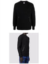 Men's Lens Wappen Pocket Diagonal Sweatshirt Black - CP COMPANY - BALAAN 5