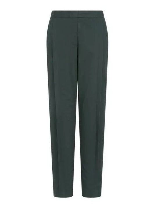 Special Week 10 Double Coupon 9 8 PS Women s Trendy Pintuck Chino Pants Dark Green 271320 - PAUL SMITH - BALAAN 1