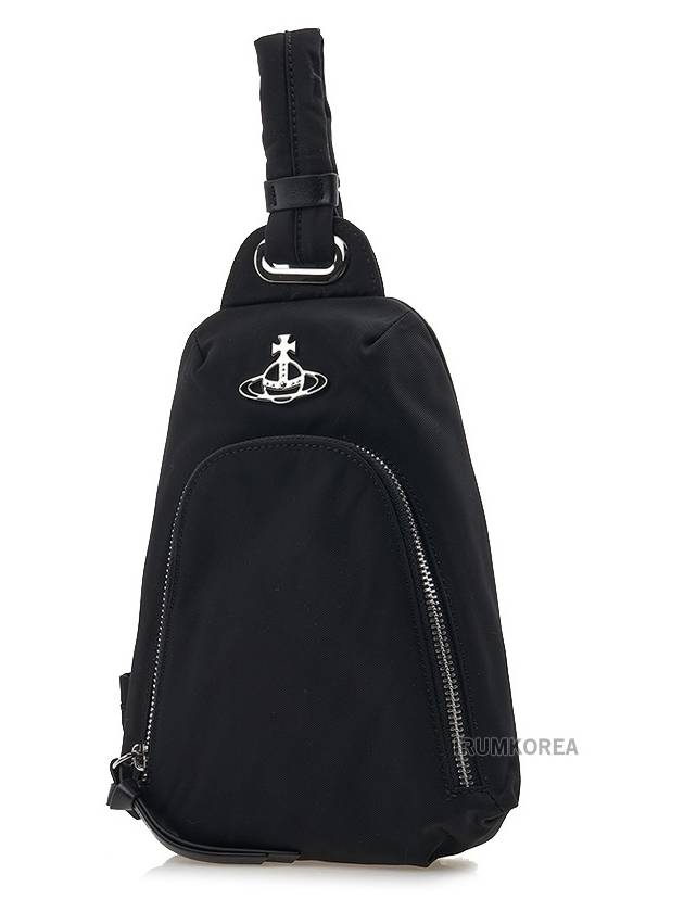 ORB Logo Sling Bag Black - VIVIENNE WESTWOOD - BALAAN 3