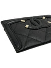 Women s A81457 CC Filigree Card Holder Caviar Wallet - CHANEL - BALAAN 6