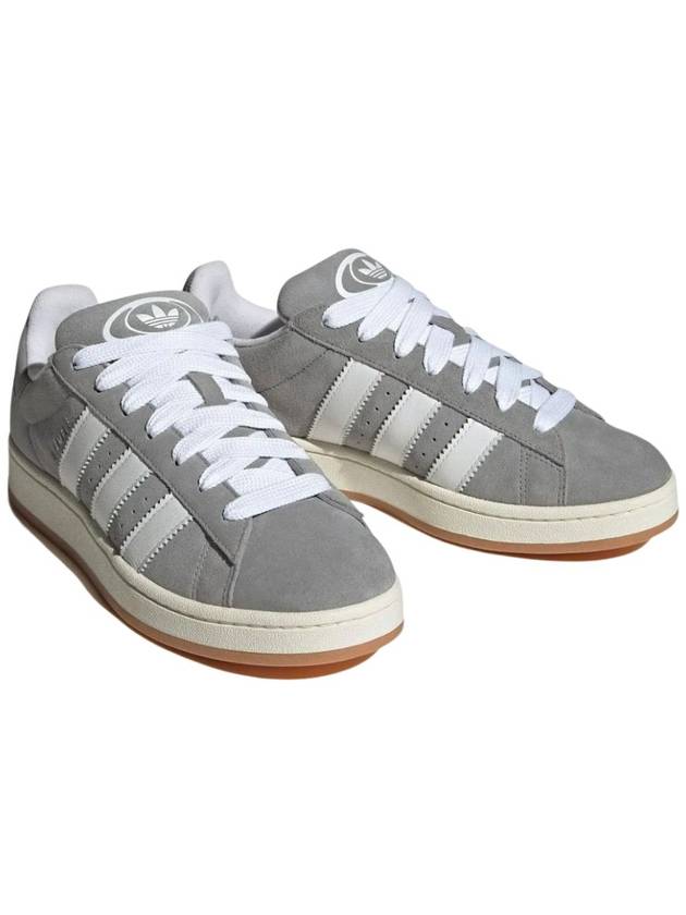 Campus 00s Suede Low Top Sneakers Grey - ADIDAS - BALAAN 4