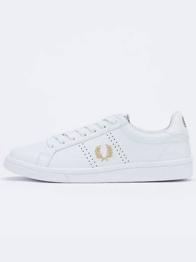 B721 Leather Low Top Sneakers White - FRED PERRY - BALAAN 2