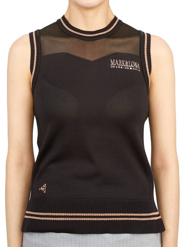 Women's CD6 IVCV Sleeveless Black - MARK & LONA - BALAAN 2