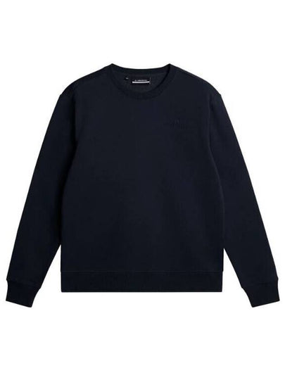 Alpha Crew Neck Sweatshirt Navy - J.LINDEBERG - BALAAN 2