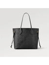 Neverfull MM Monogram Empreinte Tote Bag Noir - LOUIS VUITTON - BALAAN 2