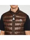 Men s Grilled Down Vest 1A10700 53029 257 - MONCLER - BALAAN 4