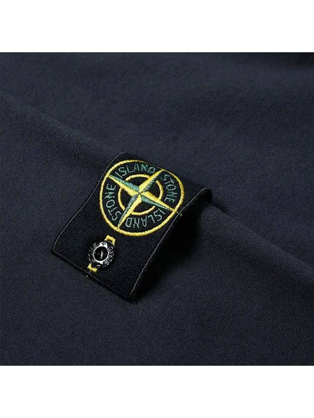 Wappen Patch Crew Neck Sweatshirt Navy - STONE ISLAND - BALAAN 5