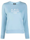 Women's Tina Sweatshirt Light Blue - A.P.C. - BALAAN 2