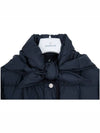 Paisan Long Down Padded Jacket Night Blue - MONCLER - BALAAN 5