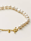 Bijou Classic Natural Freshwater Pearl Necklace 11mm - AMADEE - BALAAN 3