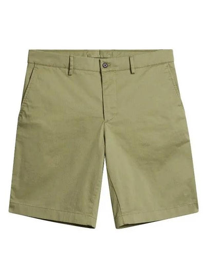 Nathan Cloud Satin Shorts Oil Green - J.LINDEBERG - BALAAN 2