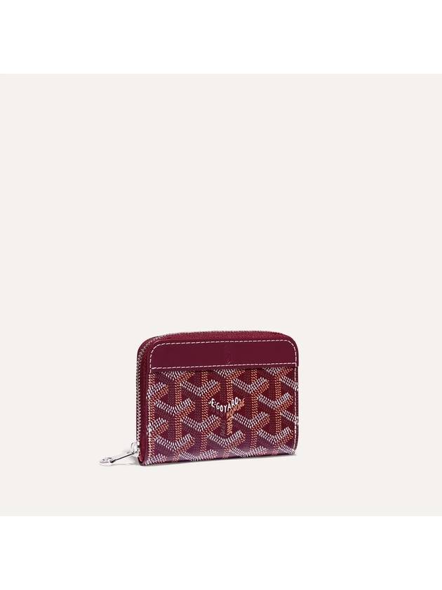 Matignon Mini Half Wallet Burgundy - GOYARD - BALAAN 1