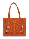 Ella Hand Crochet Small Tote Bag Orange - TORY BURCH - BALAAN 2