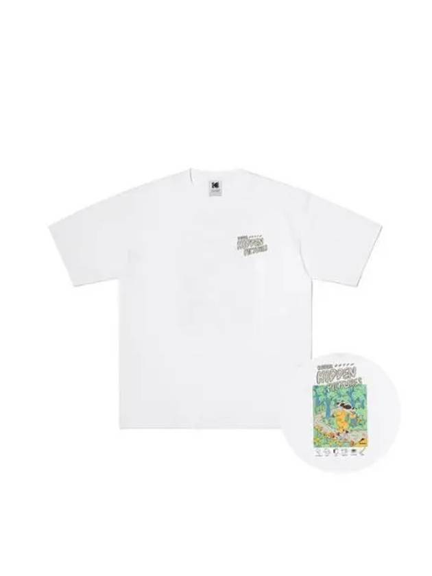 KODAK Apparel Hidden Picture Sorona short sleeve T shirt white - KODO - BALAAN 1