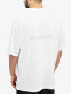 Surfer Medium Fit Short Sleeve T-Shirt White - BALENCIAGA - BALAAN 4