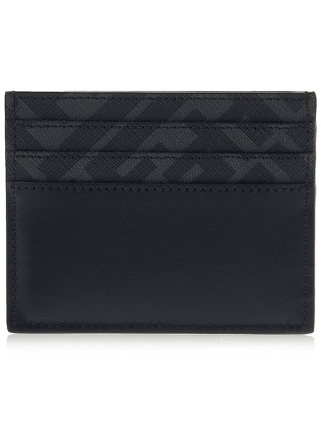 FF Square Leather Card Wallet Black - FENDI - BALAAN 4