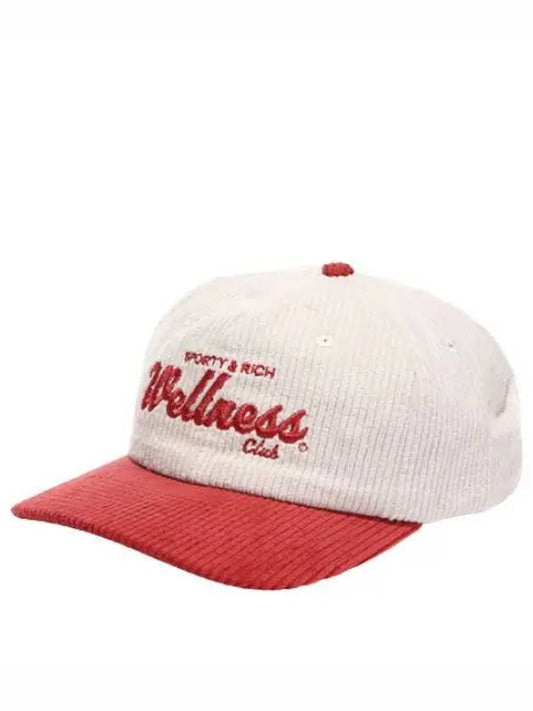 Wellness Club Corduroy Hat - SPORTY & RICH - BALAAN 1