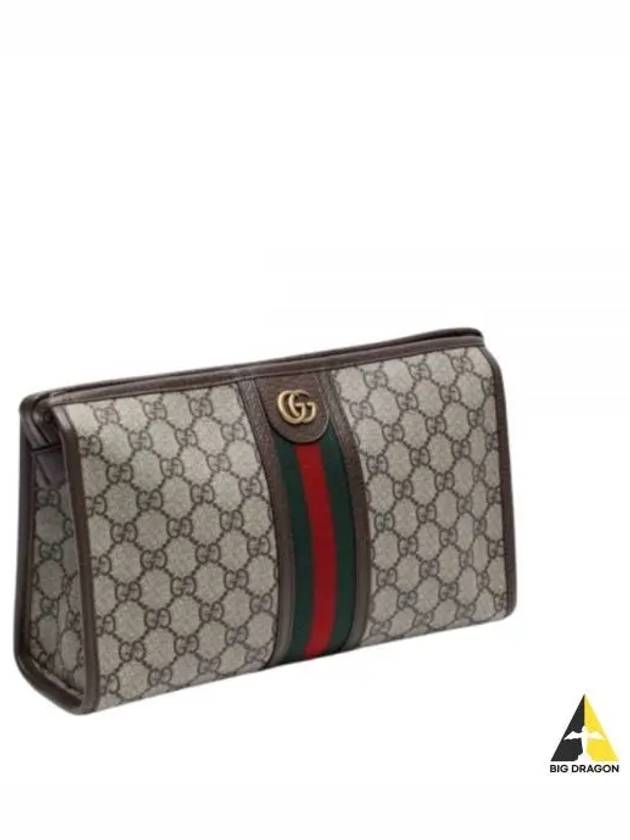 Ophidia GG Clutch Bag Beige Ebony - GUCCI - BALAAN 2