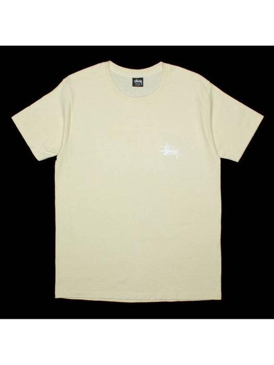 Basic logo short sleeve t shirt Putty beige 1904762 - STUSSY - BALAAN 2