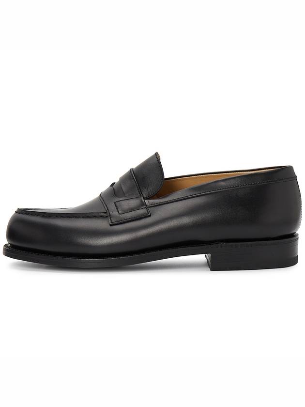 Leather Loafers Black - J.M. WESTON - BALAAN 5