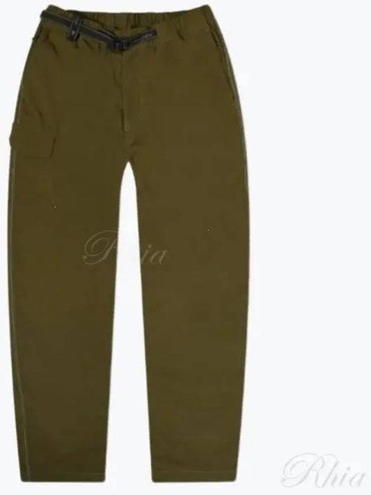 NY Taffeta Hiker Track Pants Dark Khaki - AND WANDER - BALAAN 2