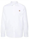 Fox Head Long Sleeve Shirt White - MAISON KITSUNE - BALAAN 2